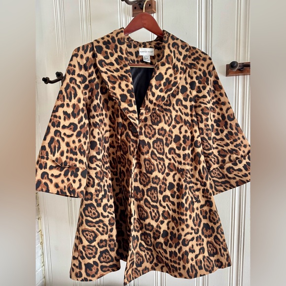 Newport News Jackets & Blazers - Newport News Animal Print Jacket